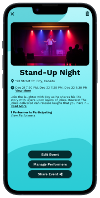 A smartphone is displayed in the image, showcasing the Talentipper app. The screen features the title 'Tip John Stanley' in black, friendly font. Below that, there is a section with a black and white photo of a smiling, bold white man with a mustache and beard. Adjacent to the photo, there is a description about this man, highlighting his diverse range of talents, from gripping dramas to uproarious comedies, that have captivated audiences. A 'Read More' button is located below this section. Following that, there is another title called 'I'd Like To Give,' accompanied by a blue-green colored field with white text displaying '$2.50.' Underneath this section, there is a sentence that says 'With a message,' followed by the message itself: 'You have inspired me so much. You are the rock! - Ian.' At the bottom of the screen, there is a black button with white letters that reads Proceed to Tip